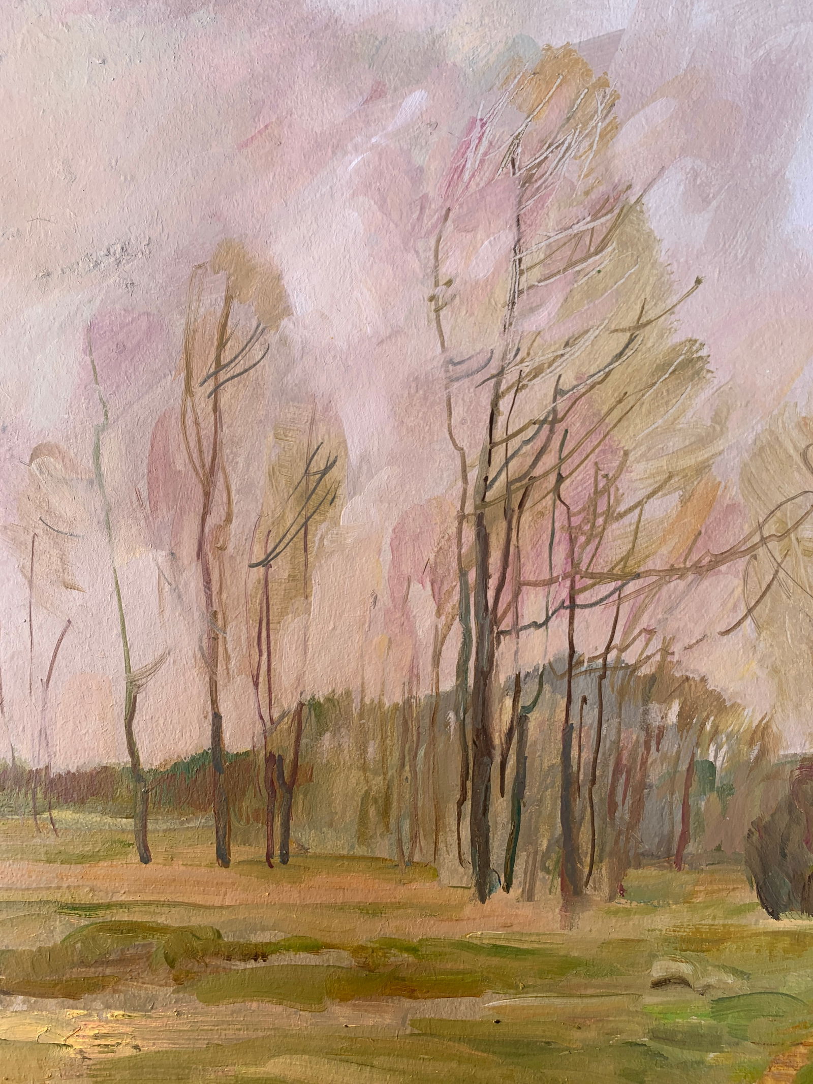 Oil painting Autumn is coming Oleksandr Oleksandrovich Nazarenko - 4