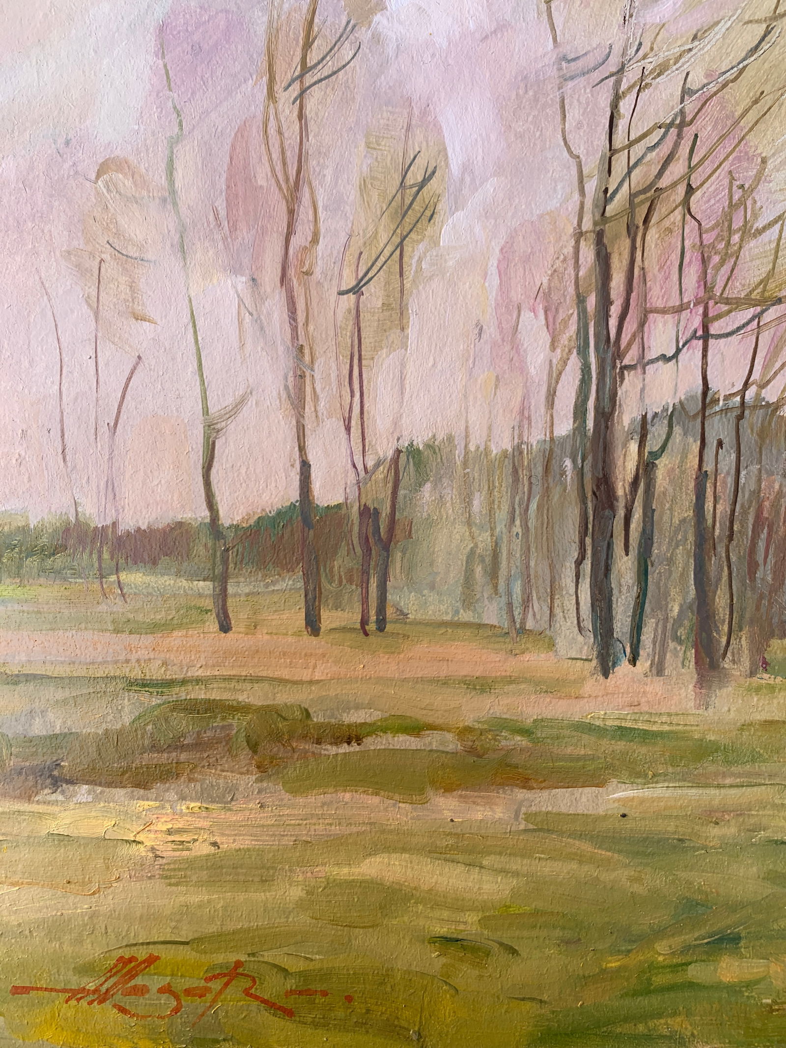 Oil painting Autumn is coming Oleksandr Oleksandrovich Nazarenko - 5