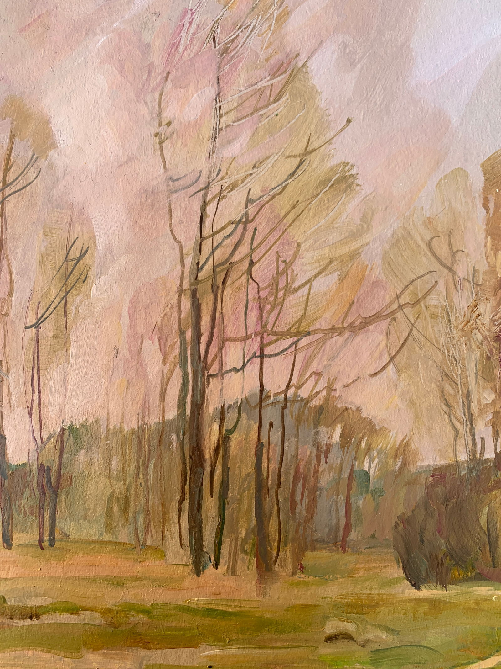 Oil painting Autumn is coming Oleksandr Oleksandrovich Nazarenko - 6