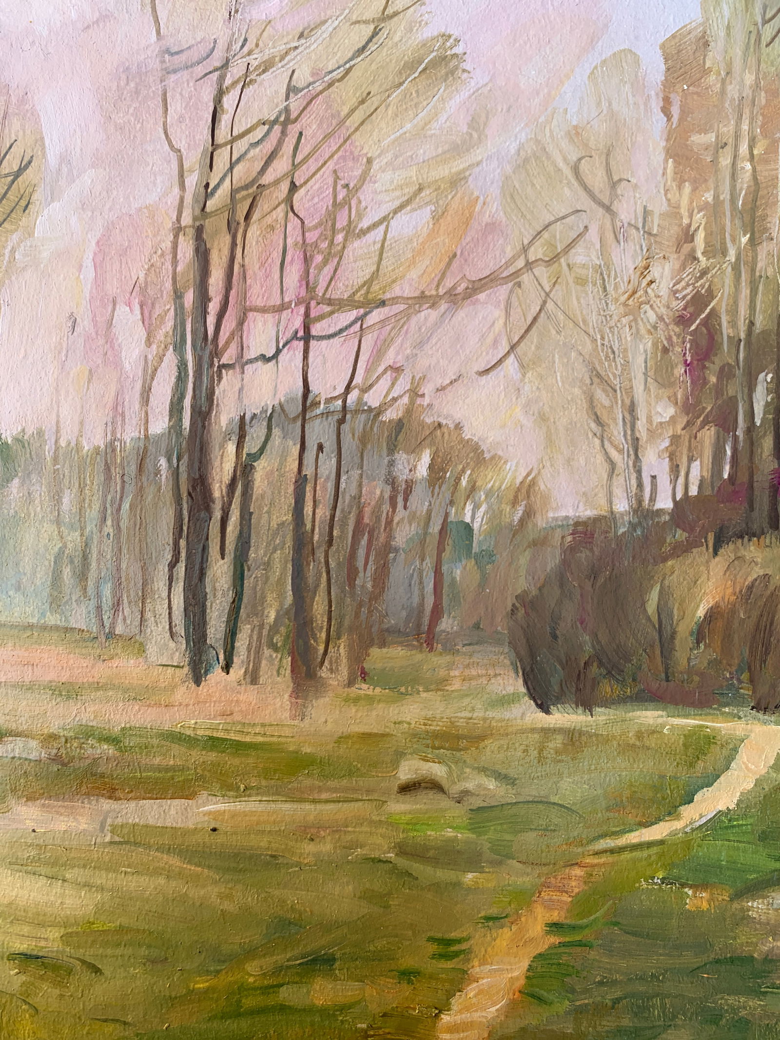 Oil painting Autumn is coming Oleksandr Oleksandrovich Nazarenko - 7