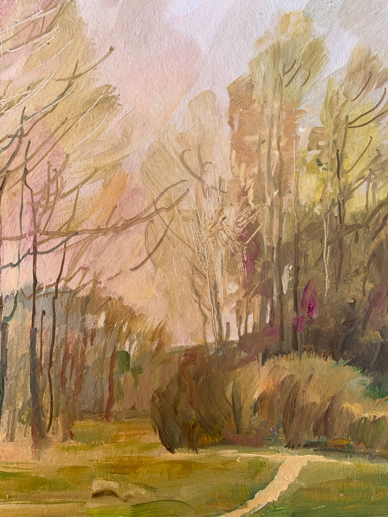 Oil painting Autumn is coming Oleksandr Oleksandrovich Nazarenko - 8