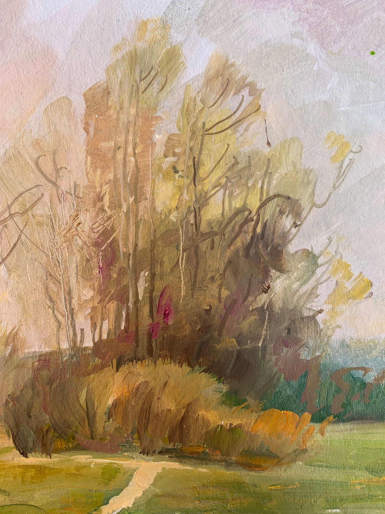 Oil painting Autumn is coming Oleksandr Oleksandrovich Nazarenko - 9