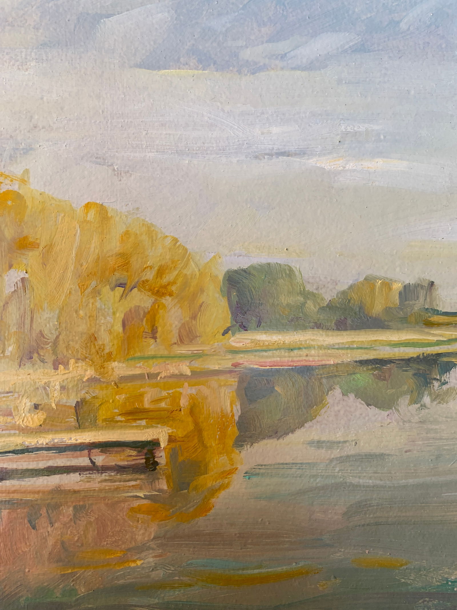 Oil painting By the river Oleksandr Oleksandrovich Nazarenko - 6