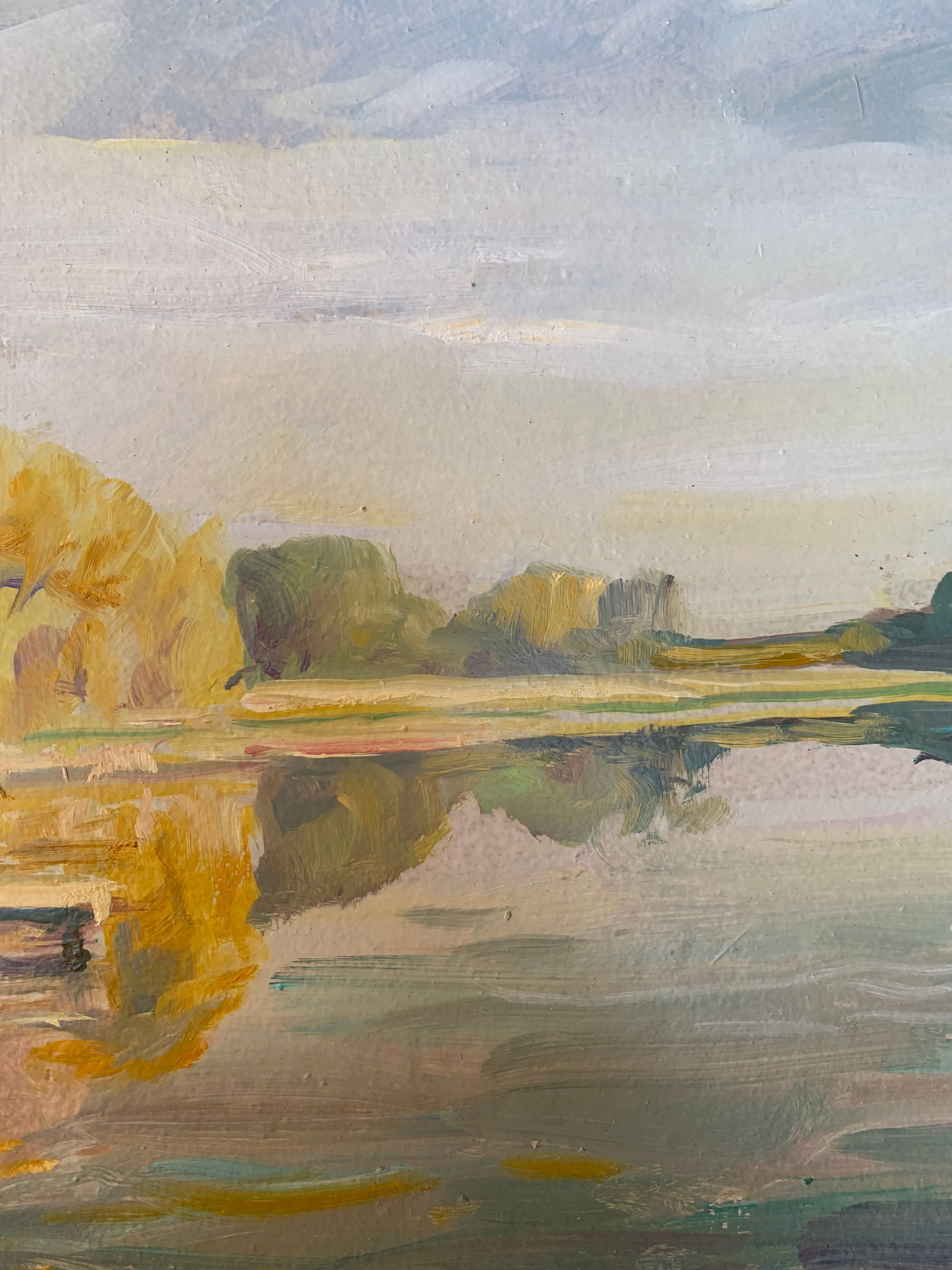 Oil painting By the river Oleksandr Oleksandrovich Nazarenko - 7