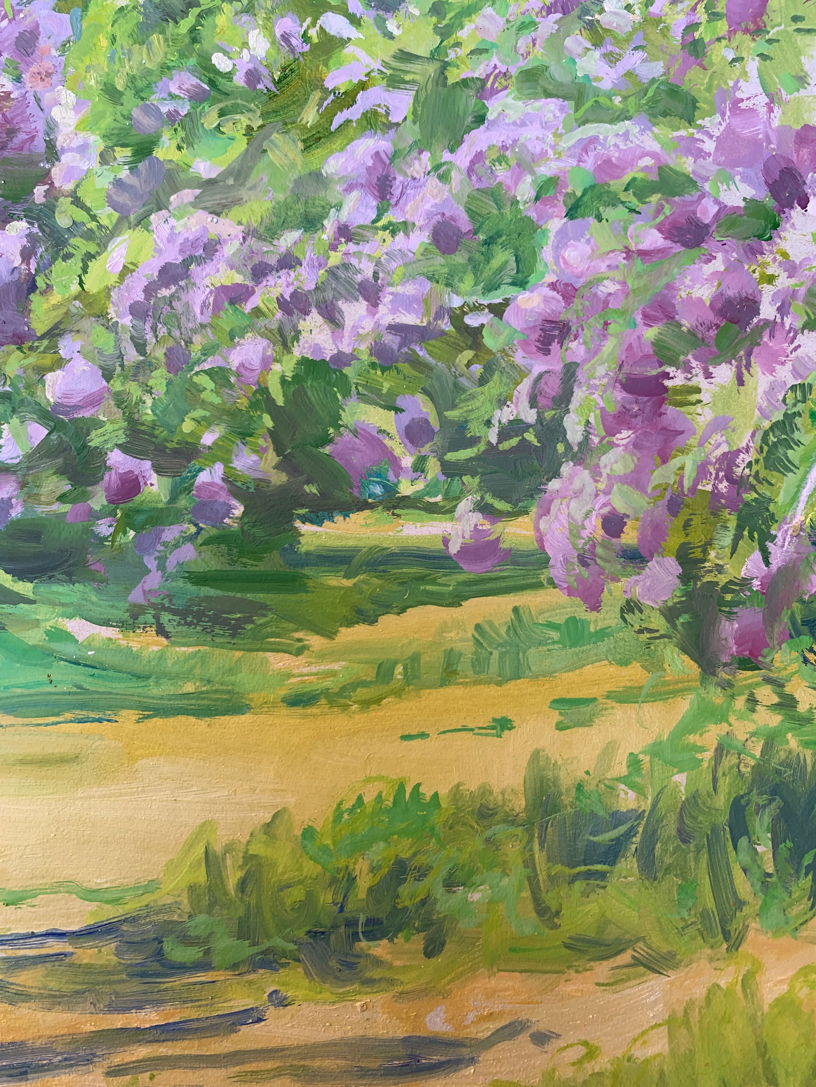 Oil painting The lilac is blooming Oleksandr Oleksandrovich Nazarenko - 6