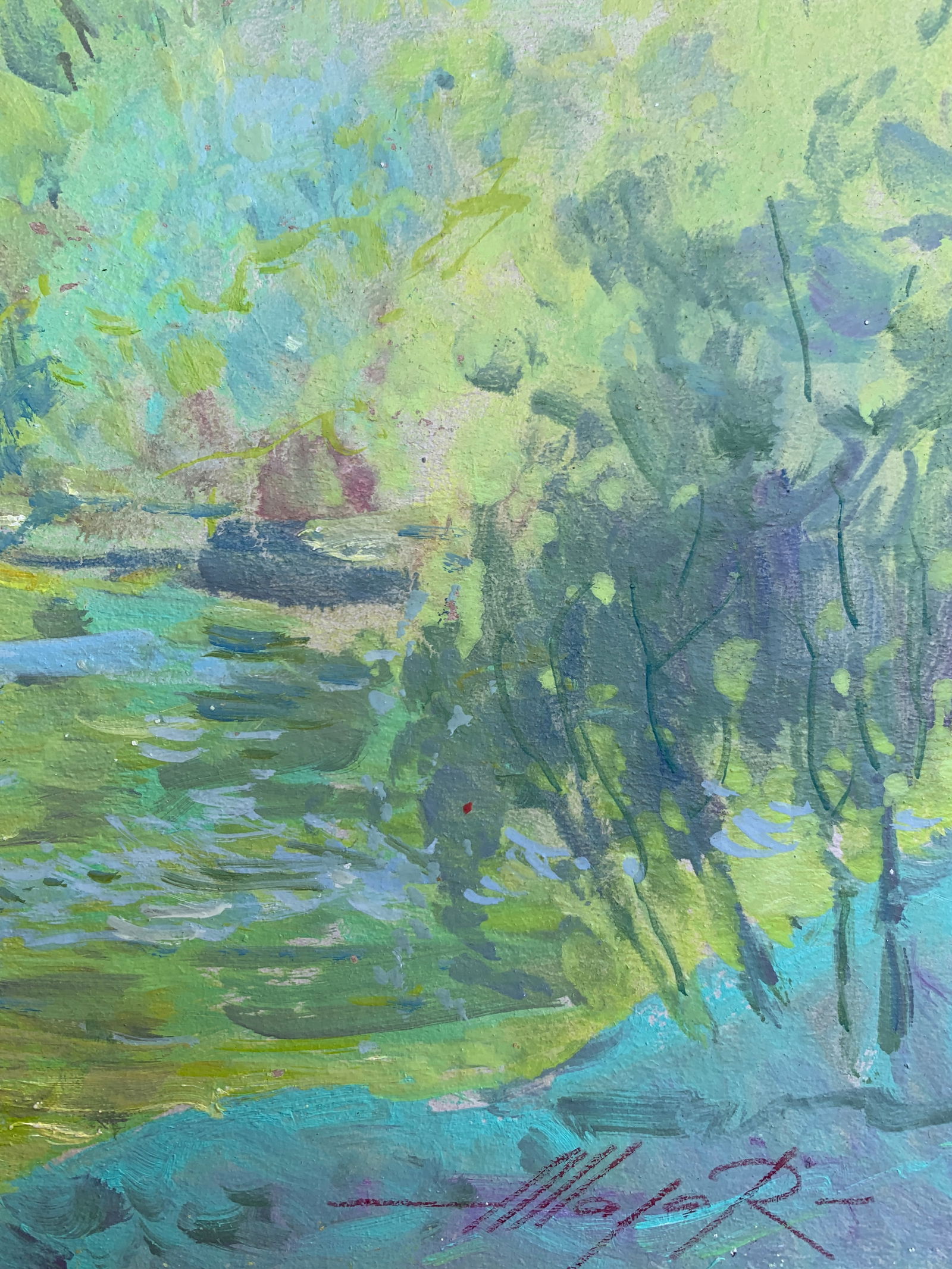 Oil painting Morning Oleksandr Oleksandrovich Nazarenko - 11