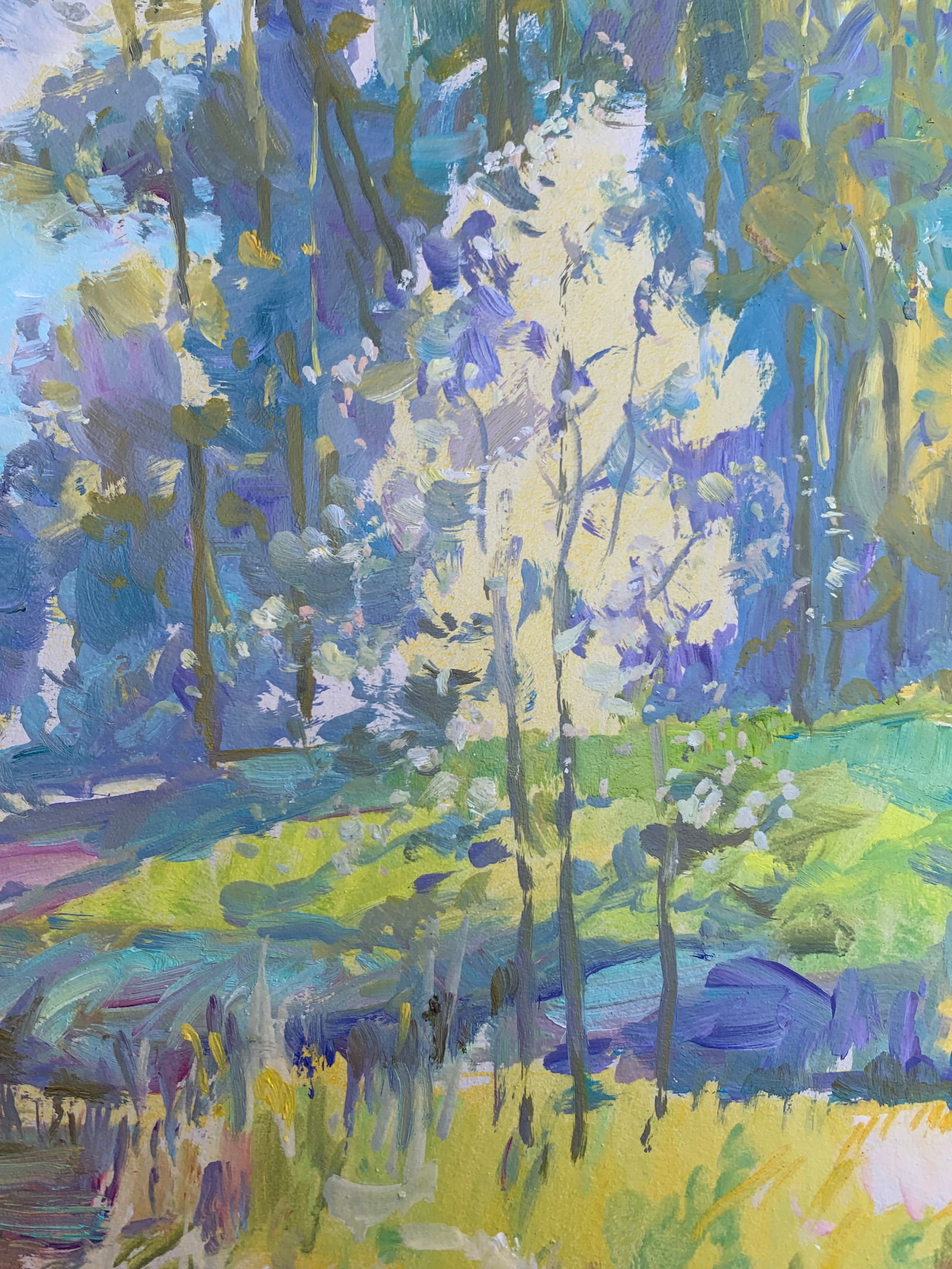 Oil painting Warm day Oleksandr Oleksandrovich Nazarenko - 8