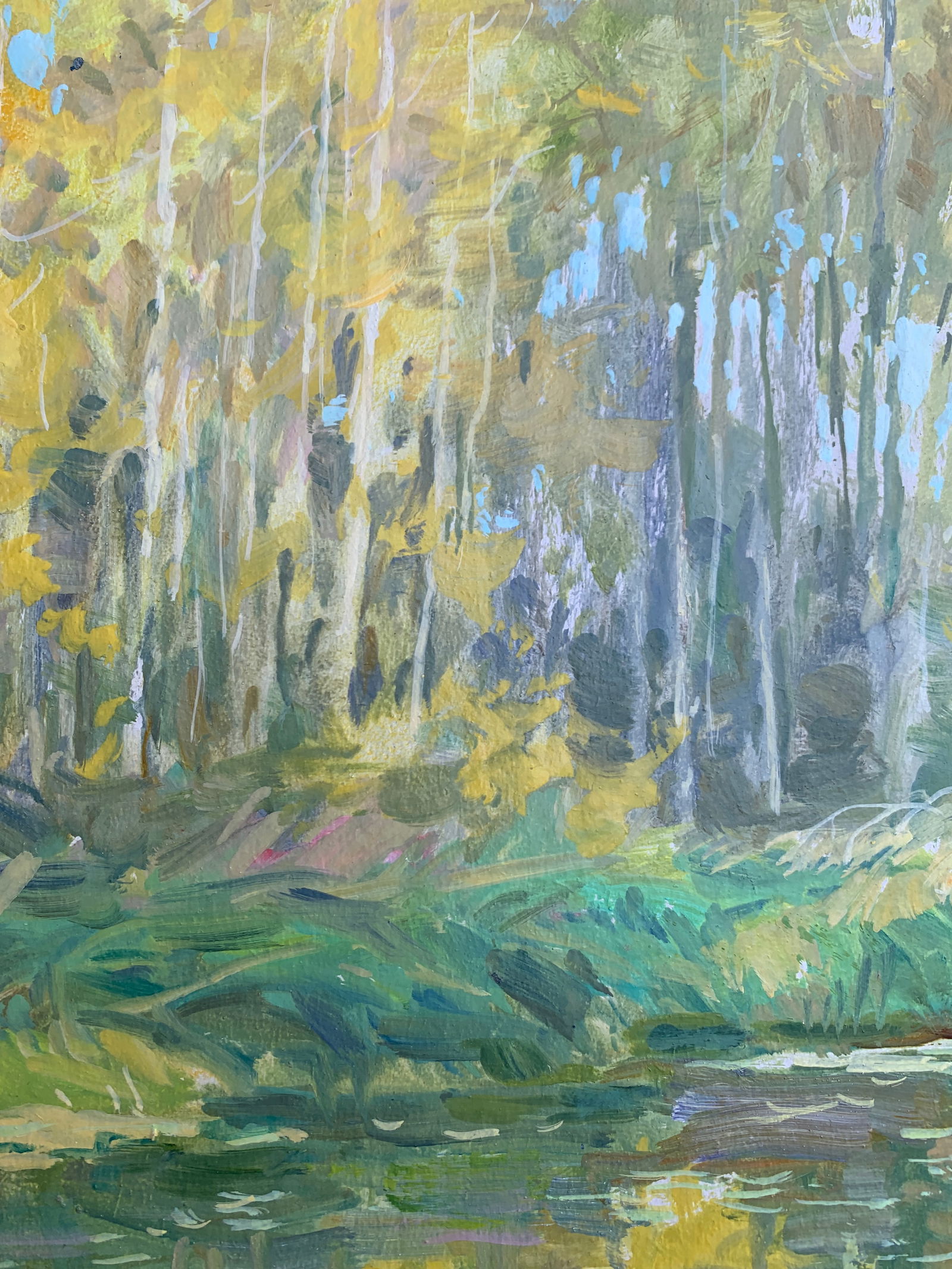 Oil painting Autumn Oleksandr Oleksandrovich Nazarenko - 9