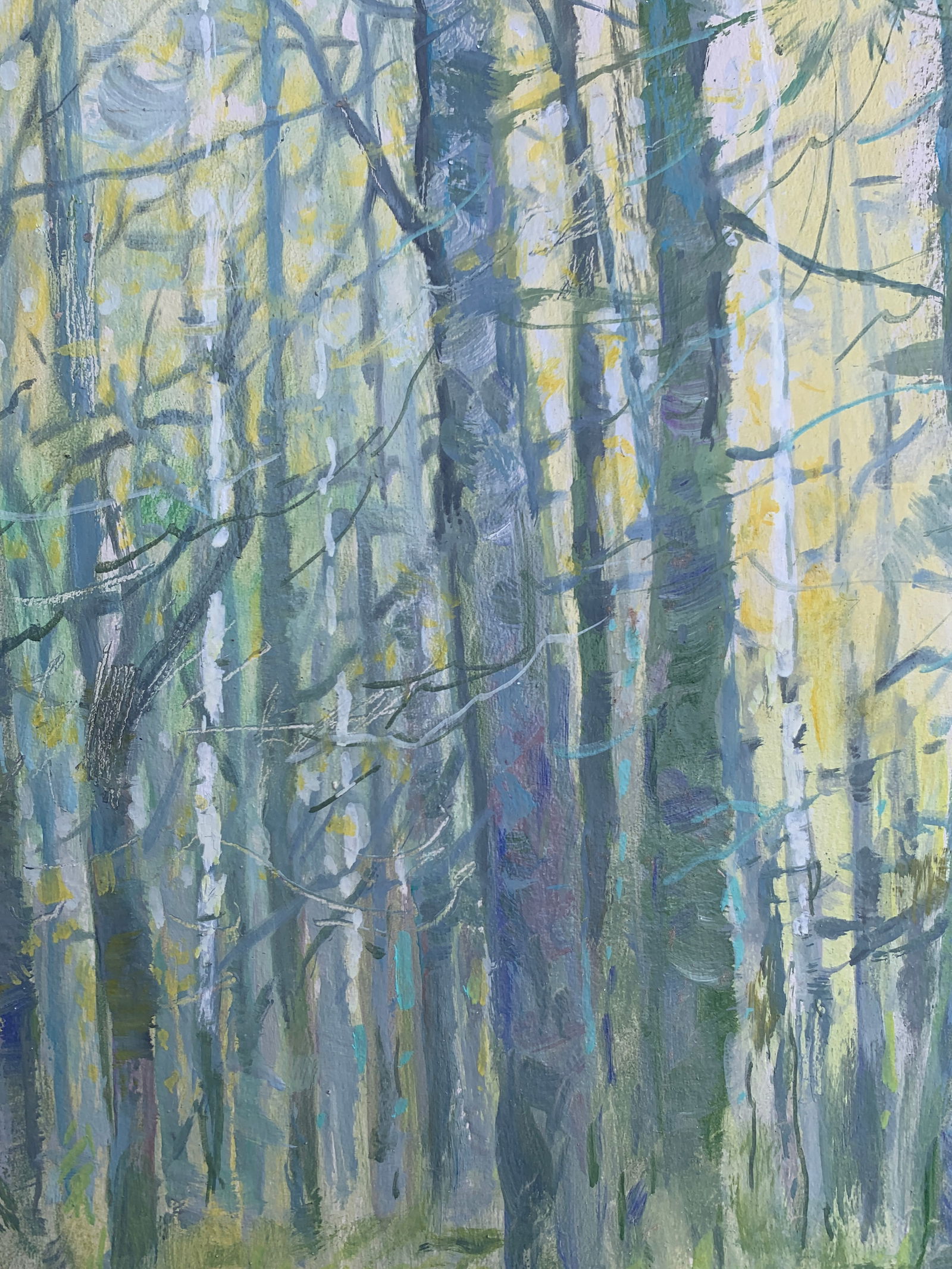 Oil painting In the meadow Oleksandr Oleksandrovich Nazarenko - 4