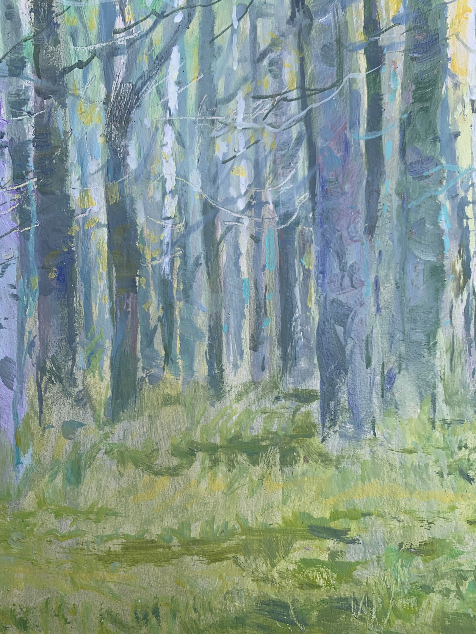 Oil painting In the meadow Oleksandr Oleksandrovich Nazarenko - 5