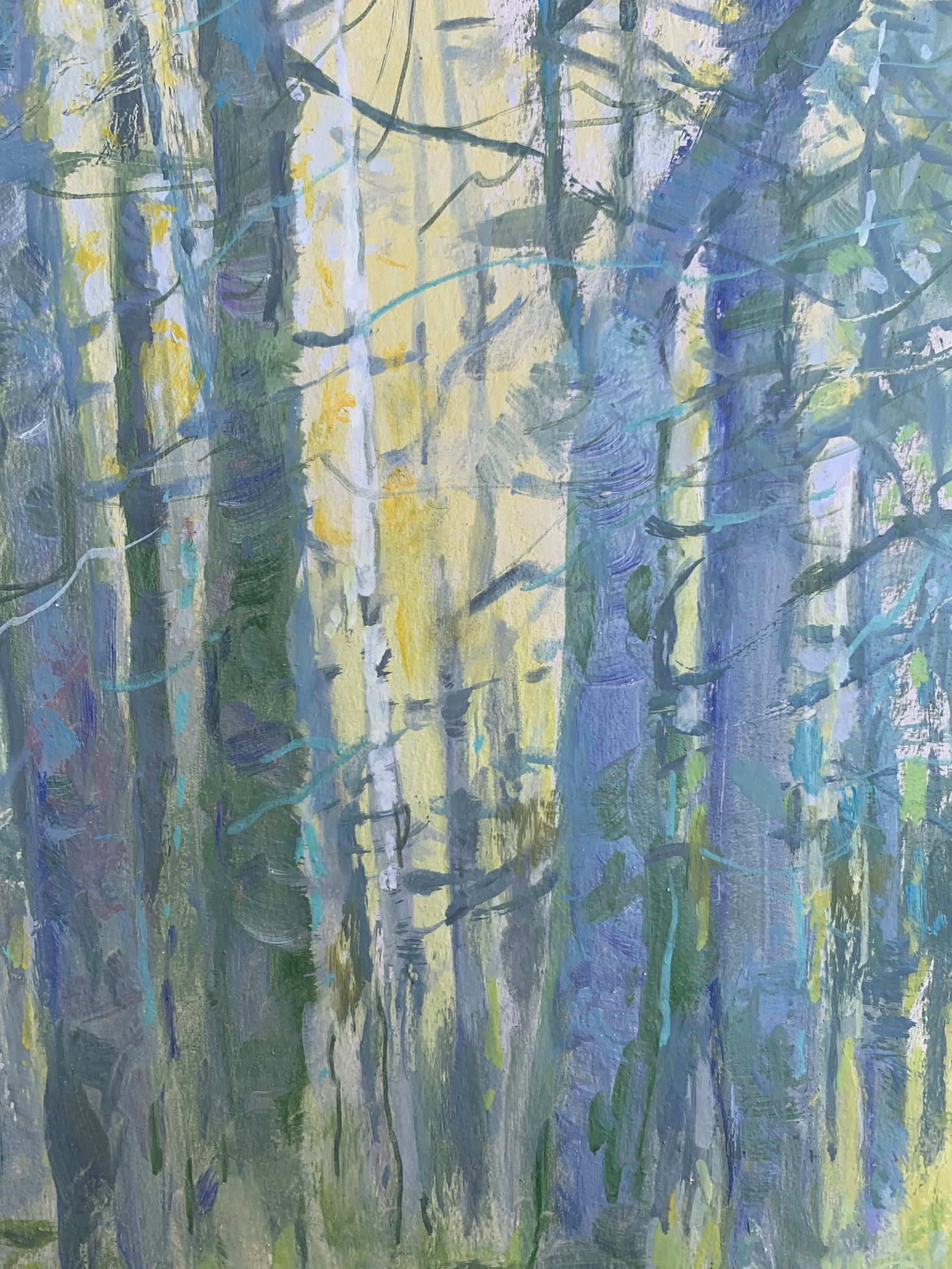 Oil painting In the meadow Oleksandr Oleksandrovich Nazarenko - 6