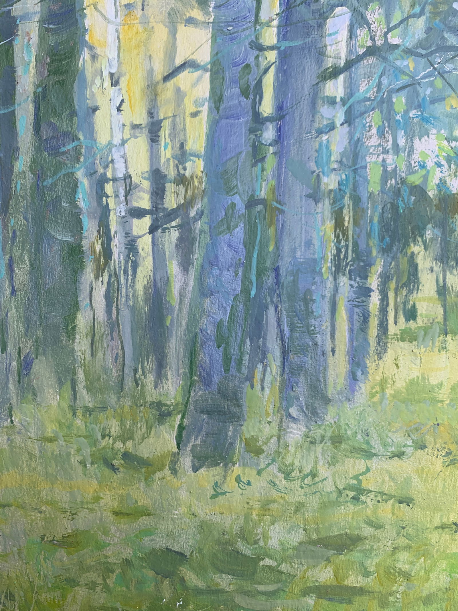 Oil painting In the meadow Oleksandr Oleksandrovich Nazarenko - 7