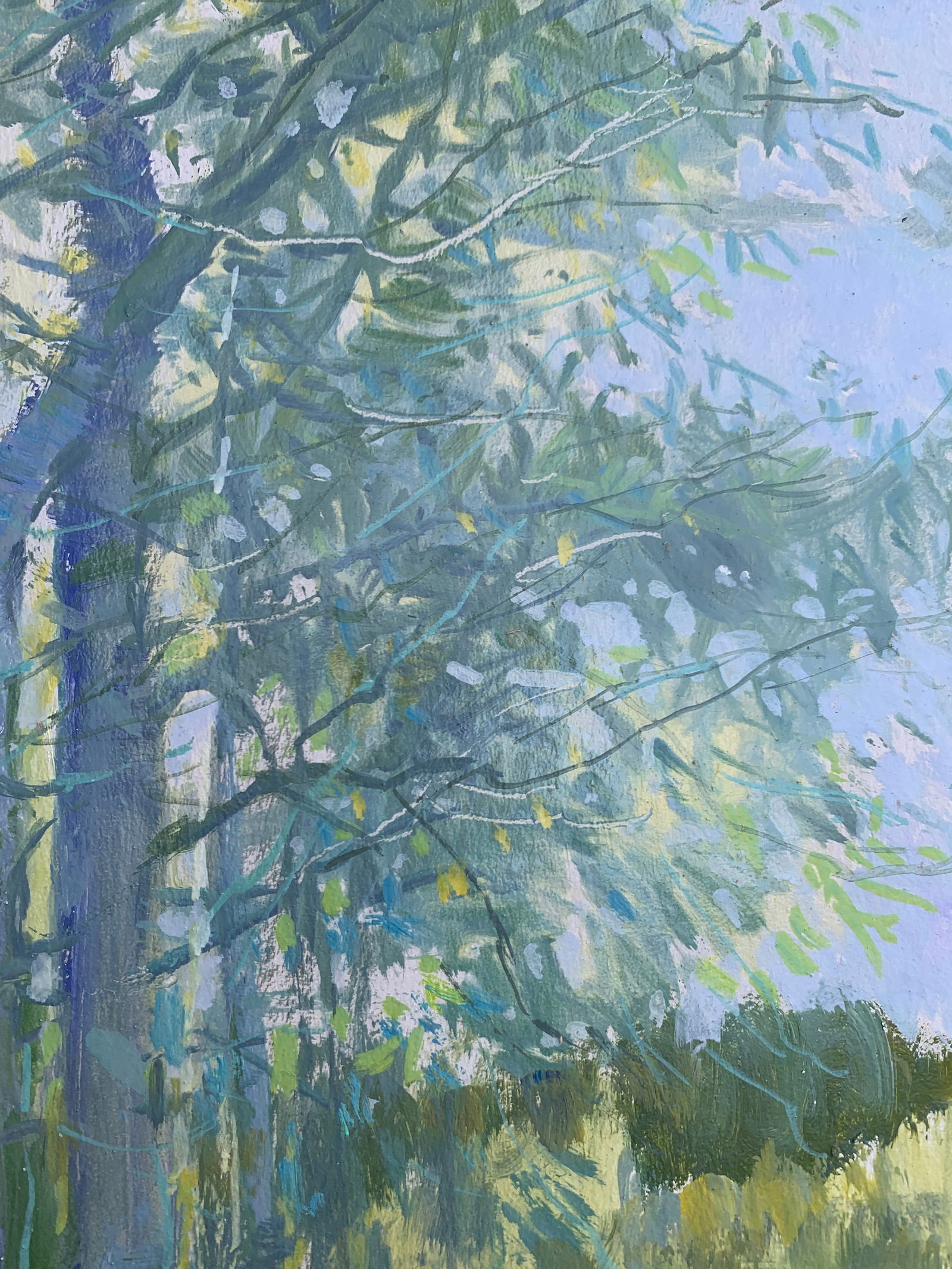 Oil painting In the meadow Oleksandr Oleksandrovich Nazarenko - 8