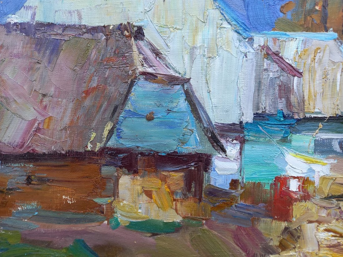 Oil painting Synevyr etude Alex Ditriev - 6