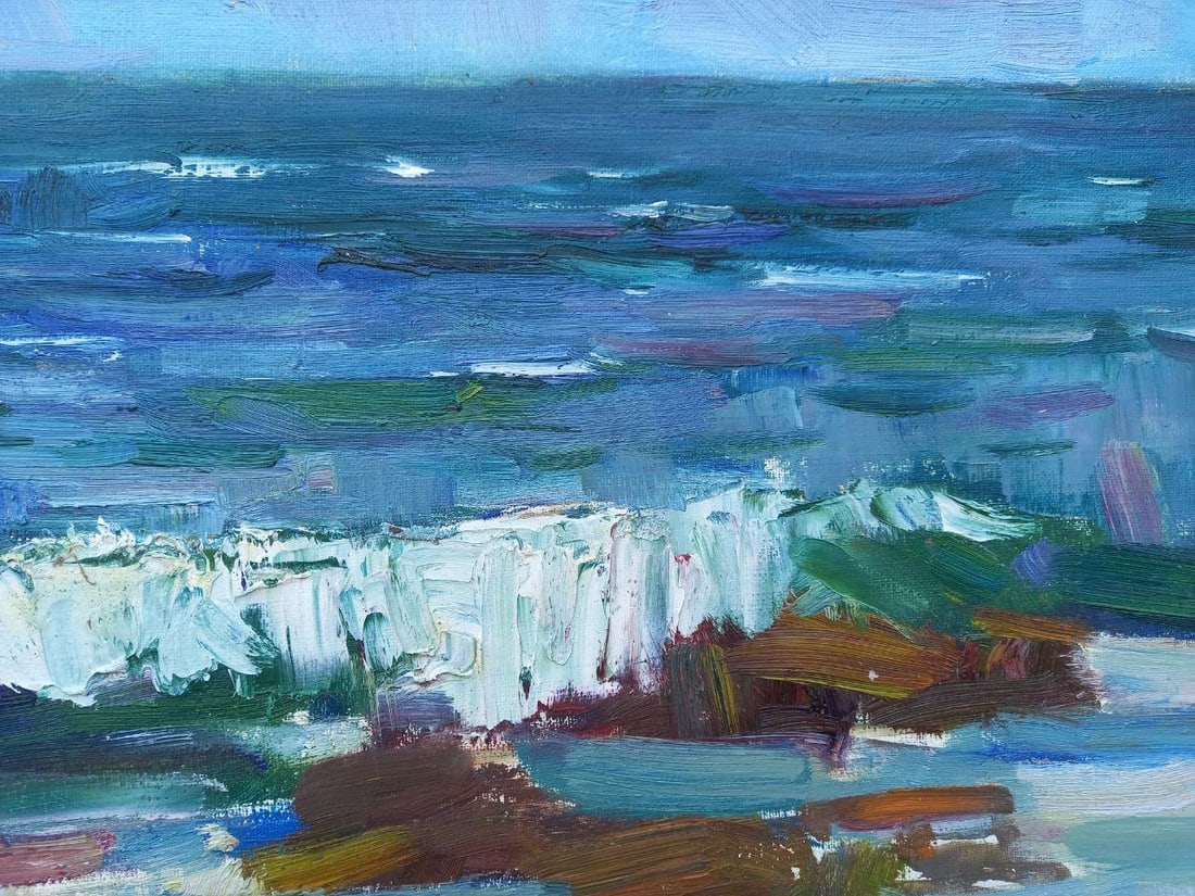 Oil painting Coast Alex Ditriev - 3