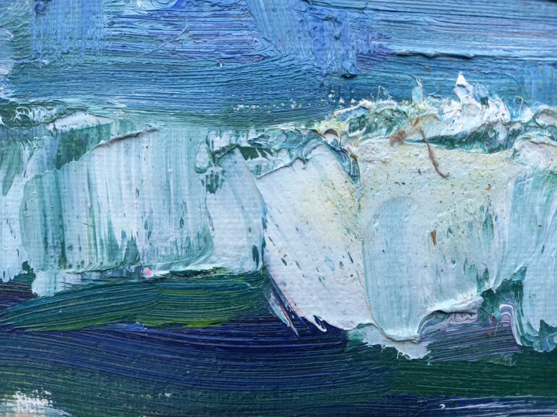 Oil painting Coast Alex Ditriev - 5