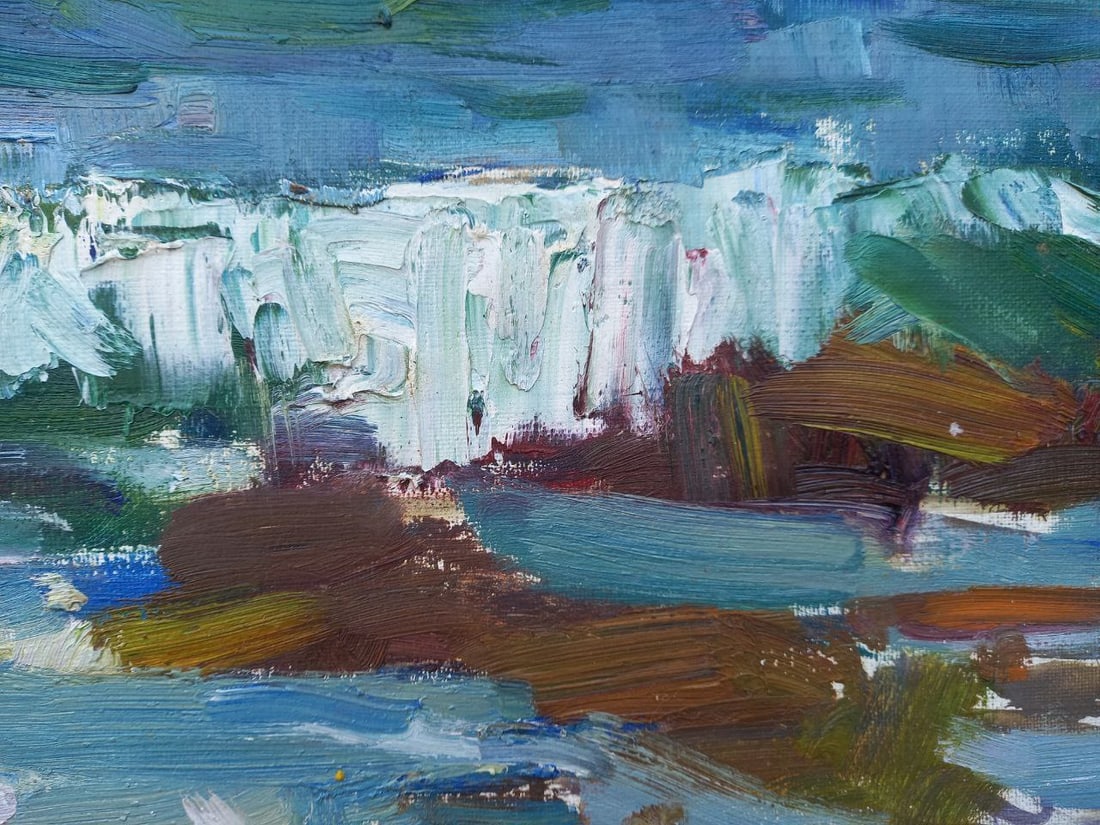 Oil painting Coast Alex Ditriev - 6