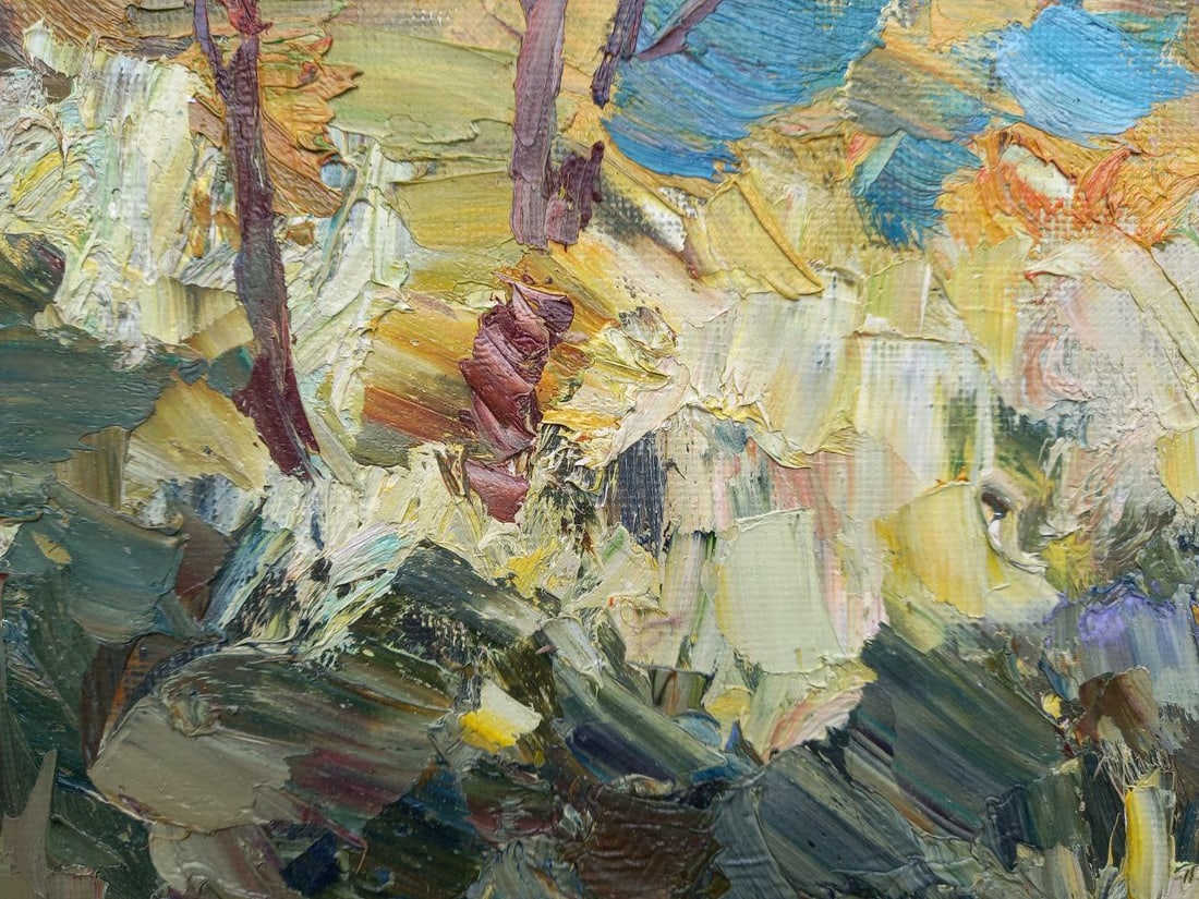 Oil painting Games of the Sun Alex Ditriev - 10