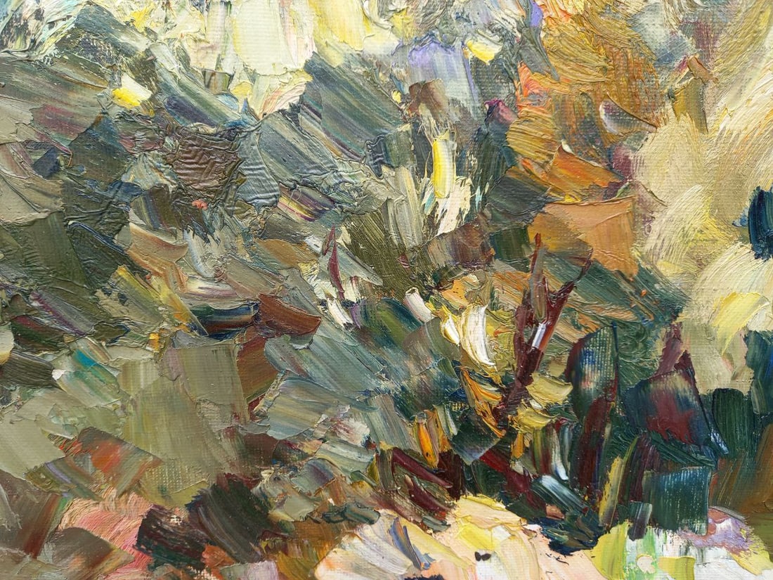 Oil painting Games of the Sun Alex Ditriev - 2