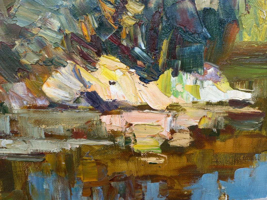 Oil painting Games of the Sun Alex Ditriev - 8