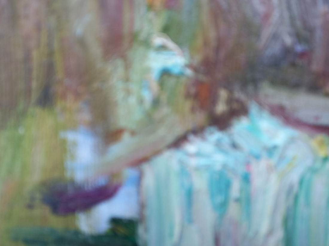 Oil painting Evening motive Alex Ditriev - 2