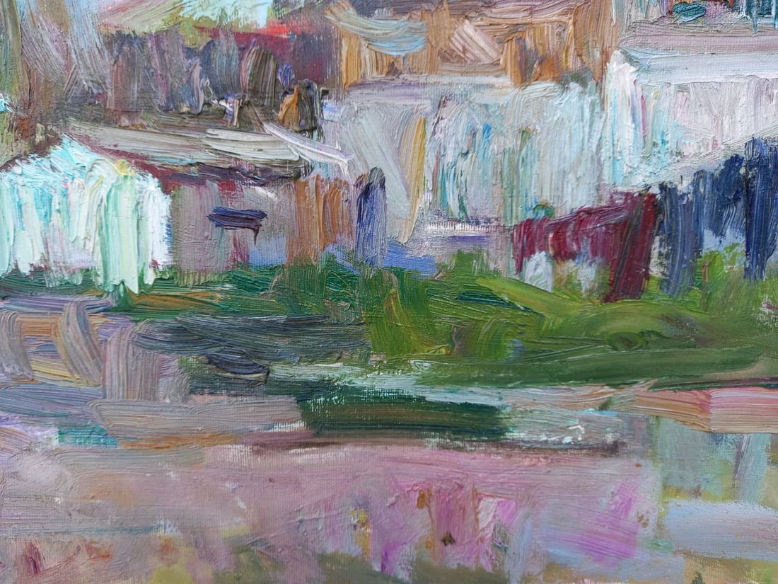 Oil painting Evening motive Alex Ditriev - 4