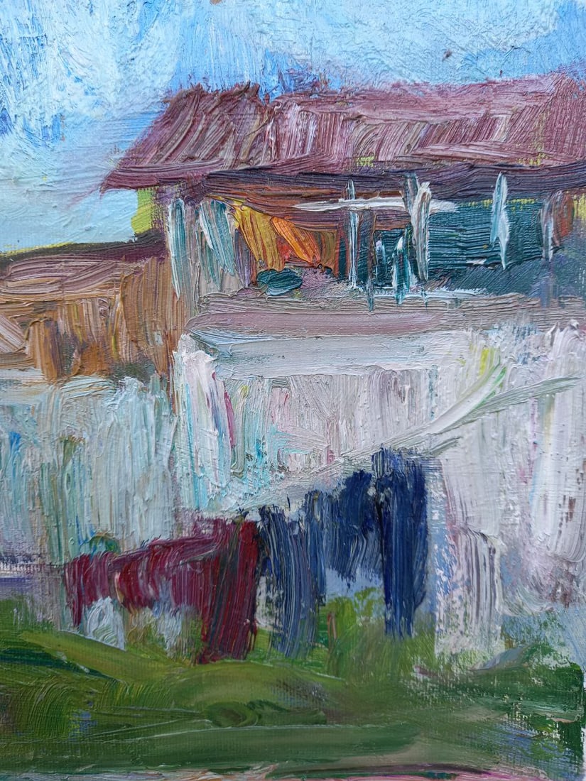 Oil painting Evening motive Alex Ditriev - 5