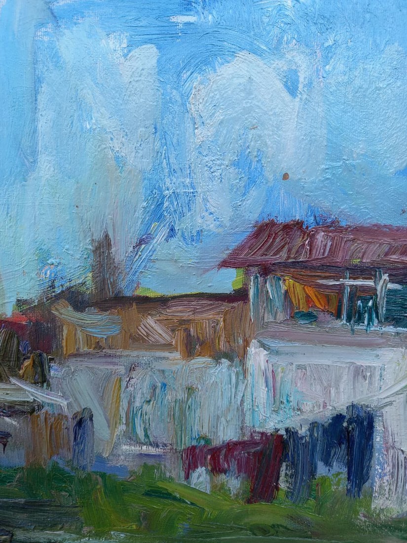 Oil painting Evening motive Alex Ditriev - 6