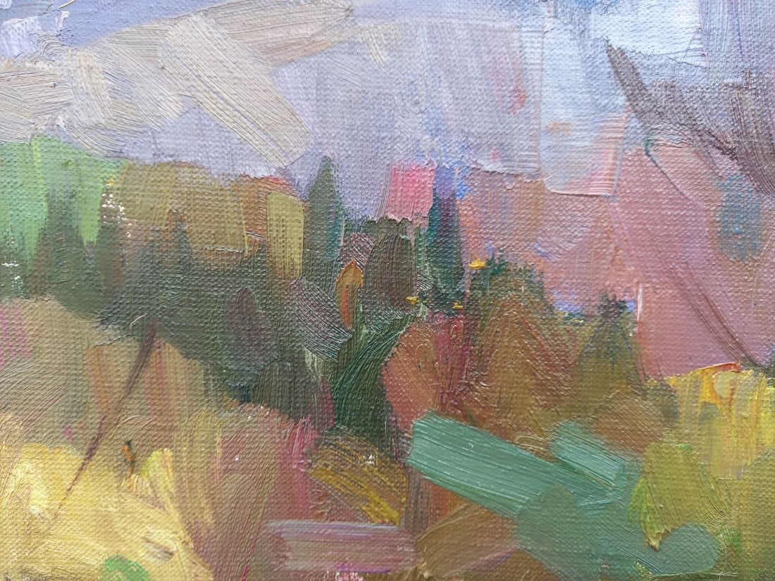 Oil painting Kostilivka Alex Ditriev - 2