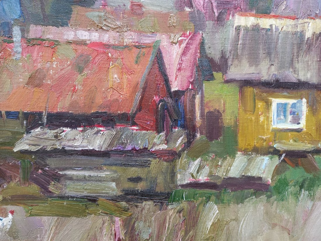 Oil painting Kostilivka Alex Ditriev - 5