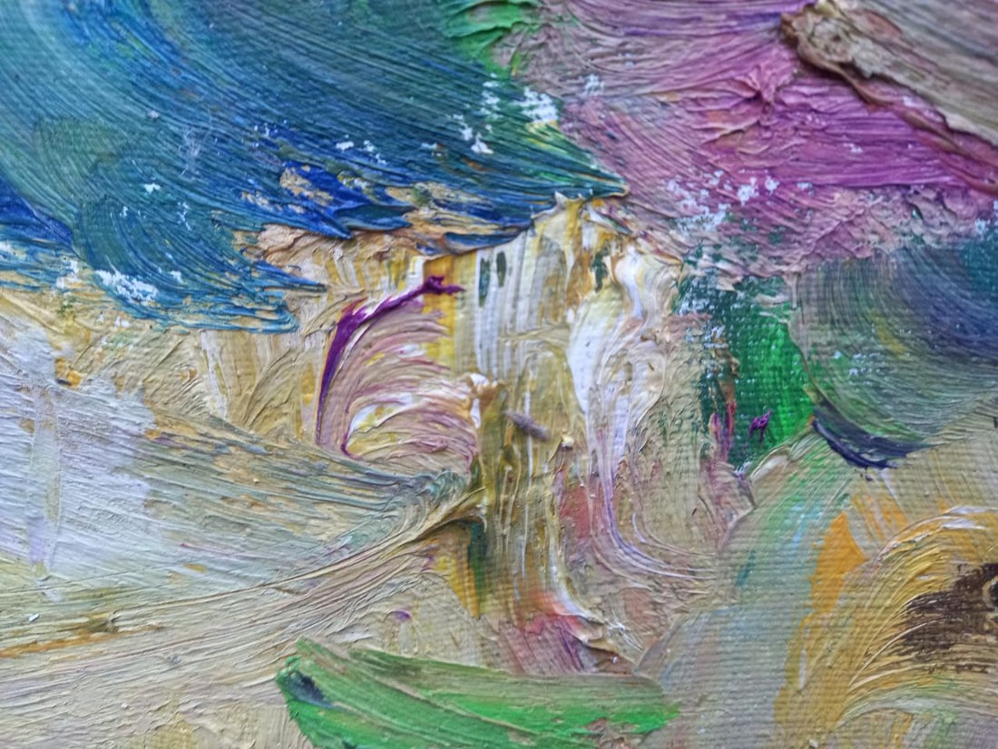 Oil painting Windy Alex Ditriev - 2