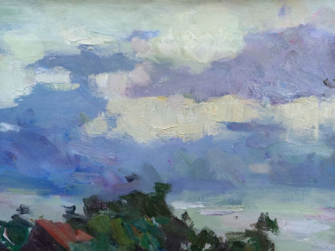 Oil painting Windy Alex Ditriev - 4