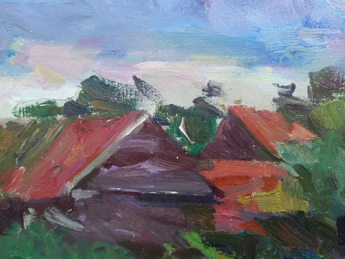 Oil painting Windy Alex Ditriev - 6