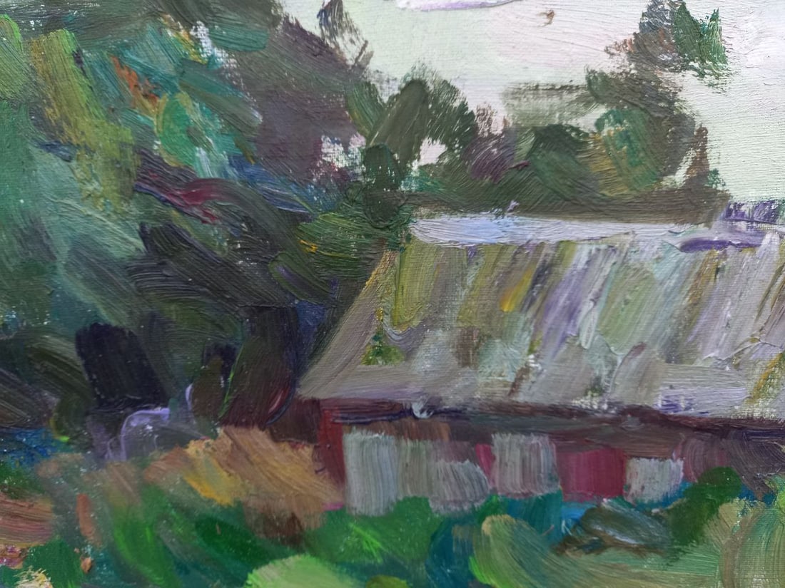 Oil painting Windy Alex Ditriev - 8