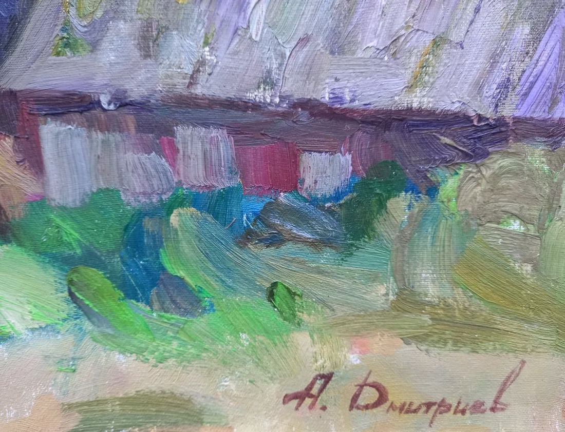 Oil painting Windy Alex Ditriev - 9