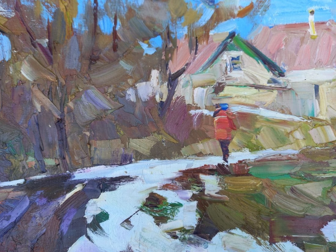 Oil painting March Alex Ditriev - 5