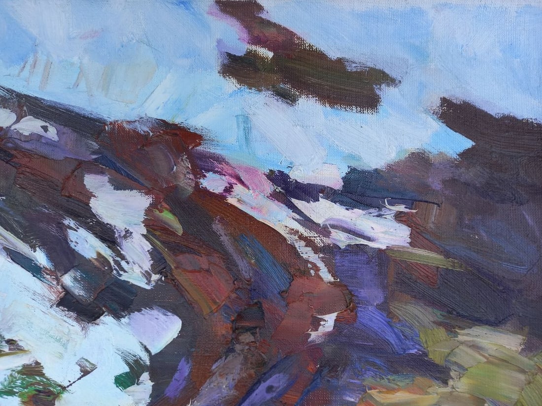 Oil painting March Alex Ditriev - 7