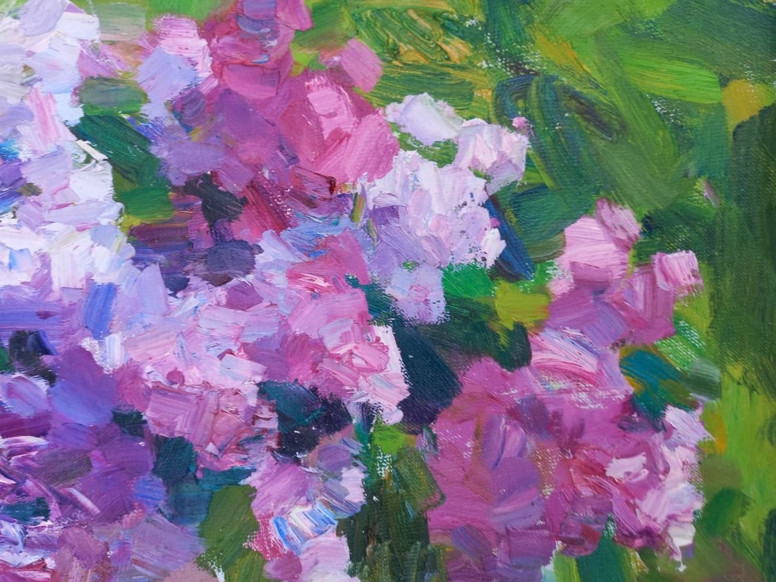 Oil painting Lilac Alex Ditriev - 5