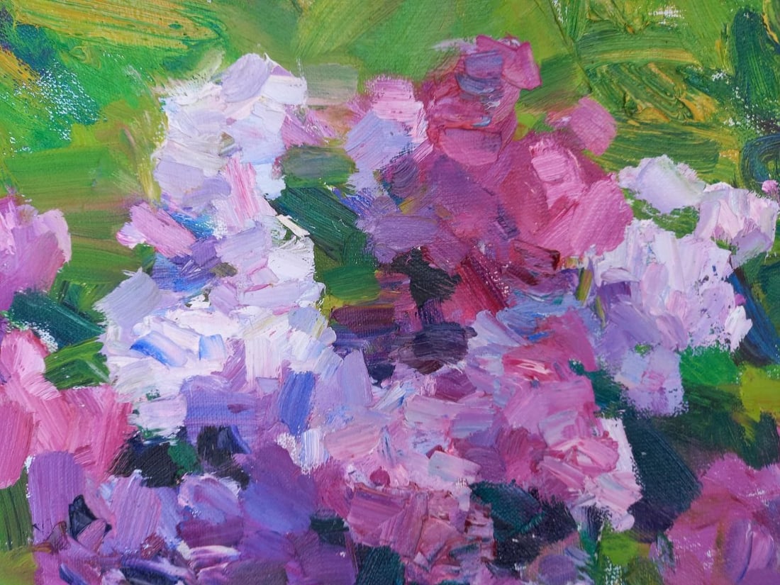 Oil painting Lilac Alex Ditriev - 6
