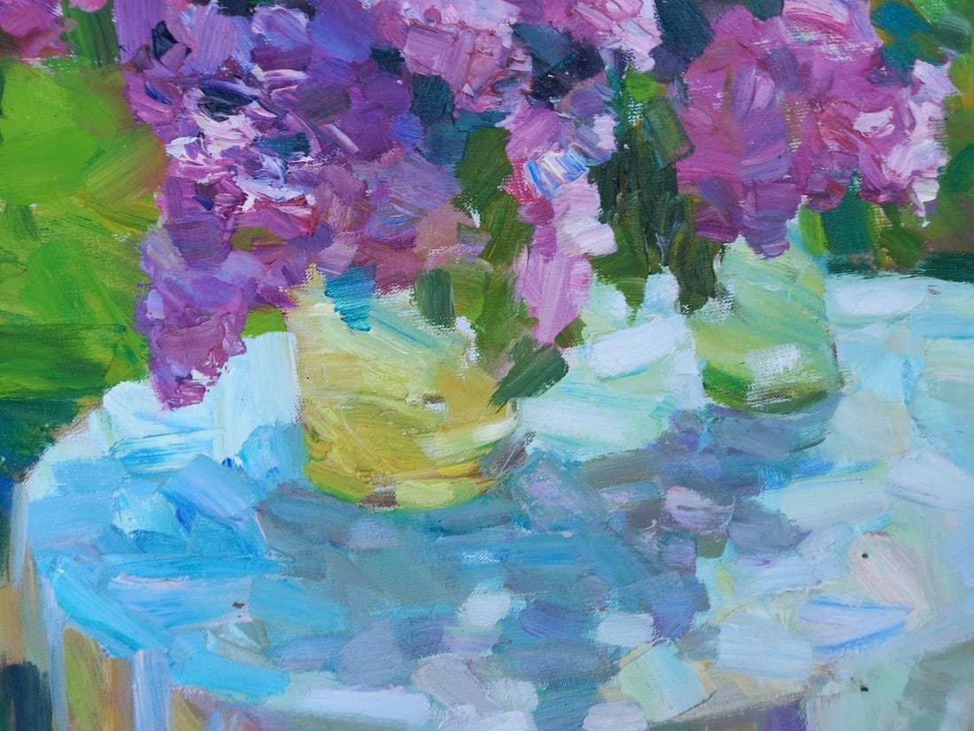 Oil painting Lilac Alex Ditriev - 8