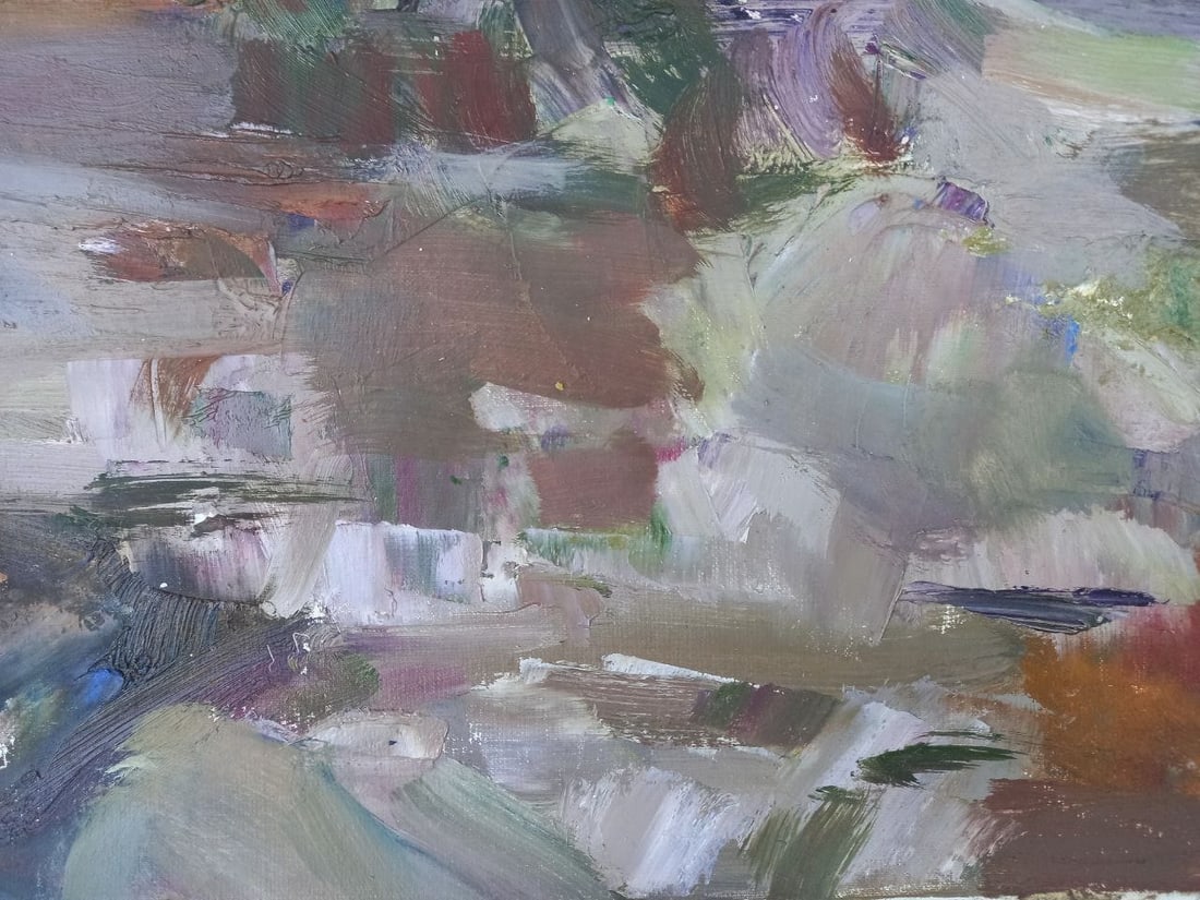 Oil painting On Synevyr Alex Ditriev - 6