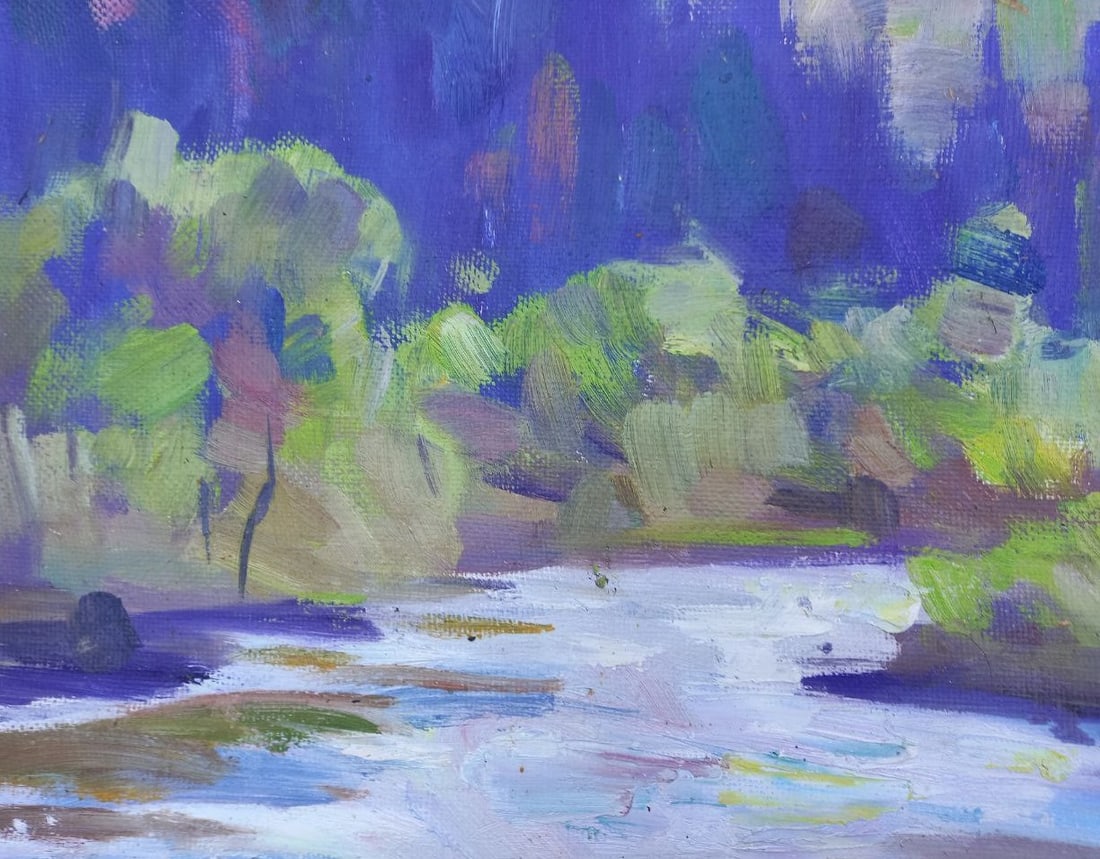 Oil painting Tysa. Kontrajur Alex Ditriev - 3