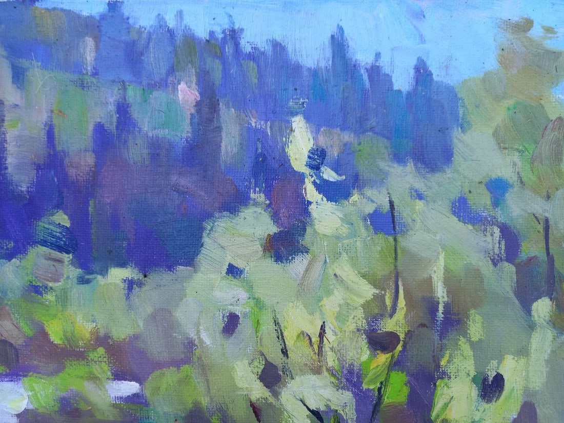 Oil painting Tysa. Kontrajur Alex Ditriev - 4