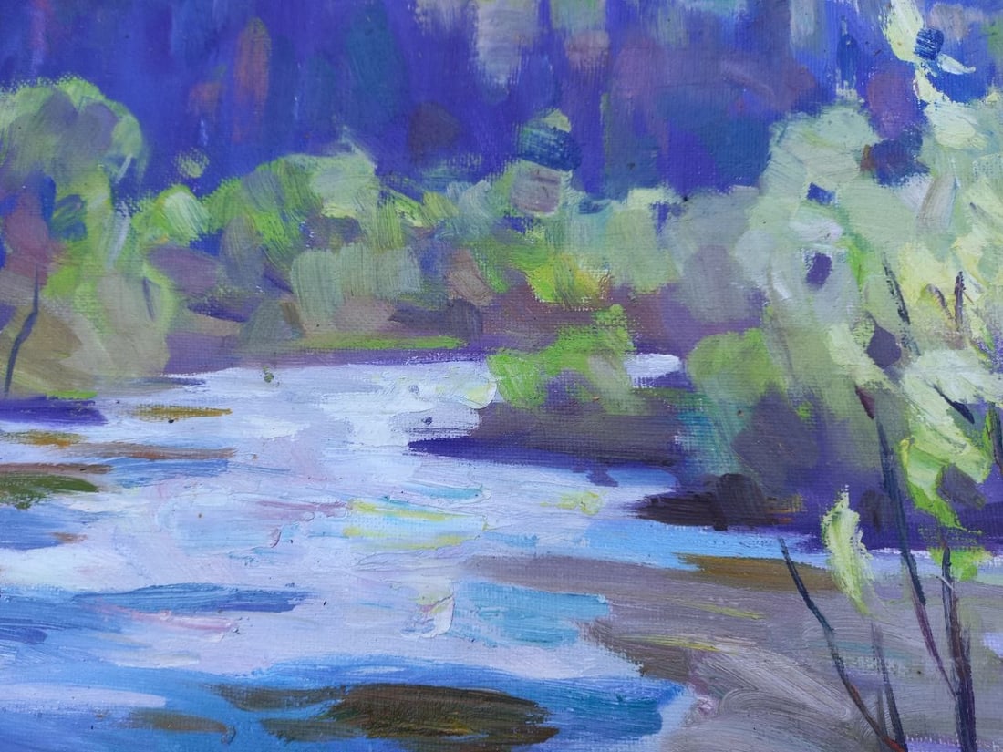 Oil painting Tysa. Kontrajur Alex Ditriev - 6