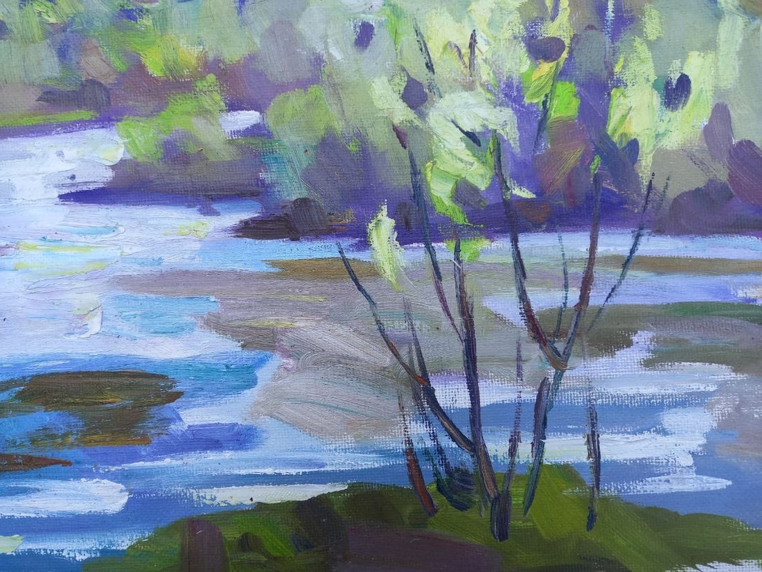 Oil painting Tysa. Kontrajur Alex Ditriev - 7