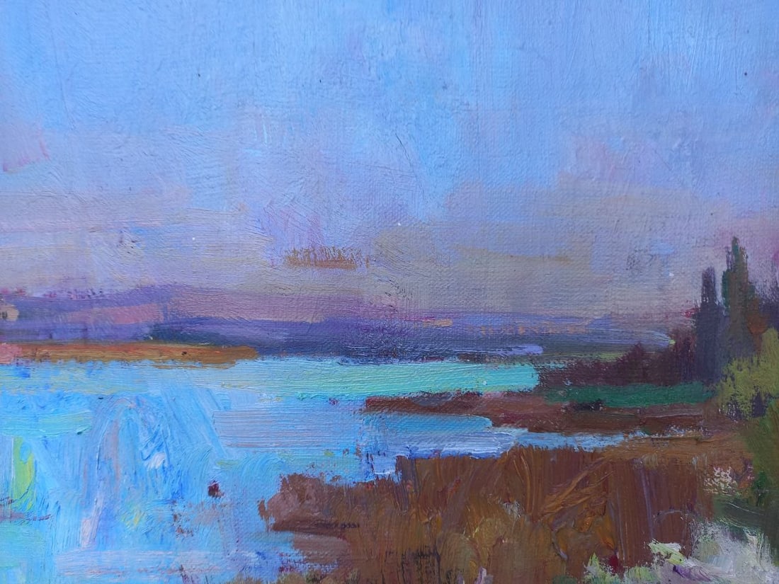 Oil painting Light evening Alex Ditriev - 2