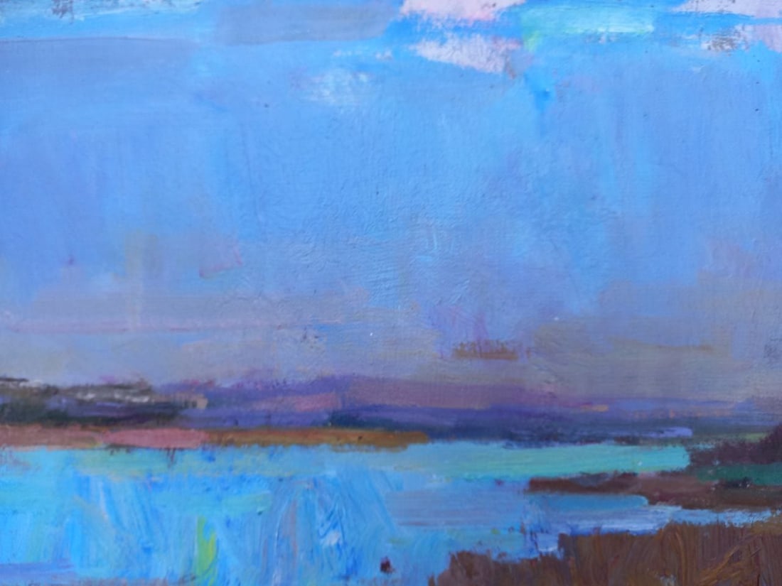 Oil painting Light evening Alex Ditriev - 4