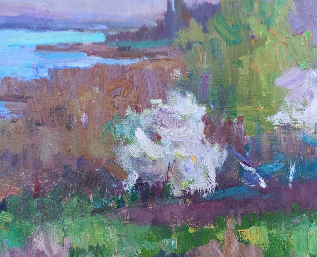 Oil painting Light evening Alex Ditriev - 6