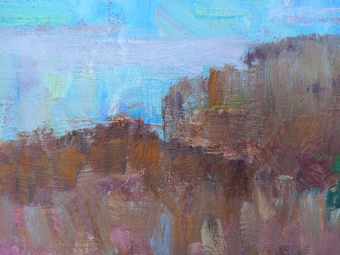 Oil painting Light evening Alex Ditriev - 7