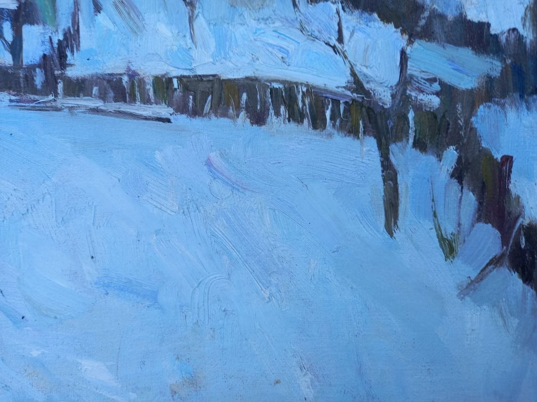 Oil painting In the garden Alex Ditriev - 2